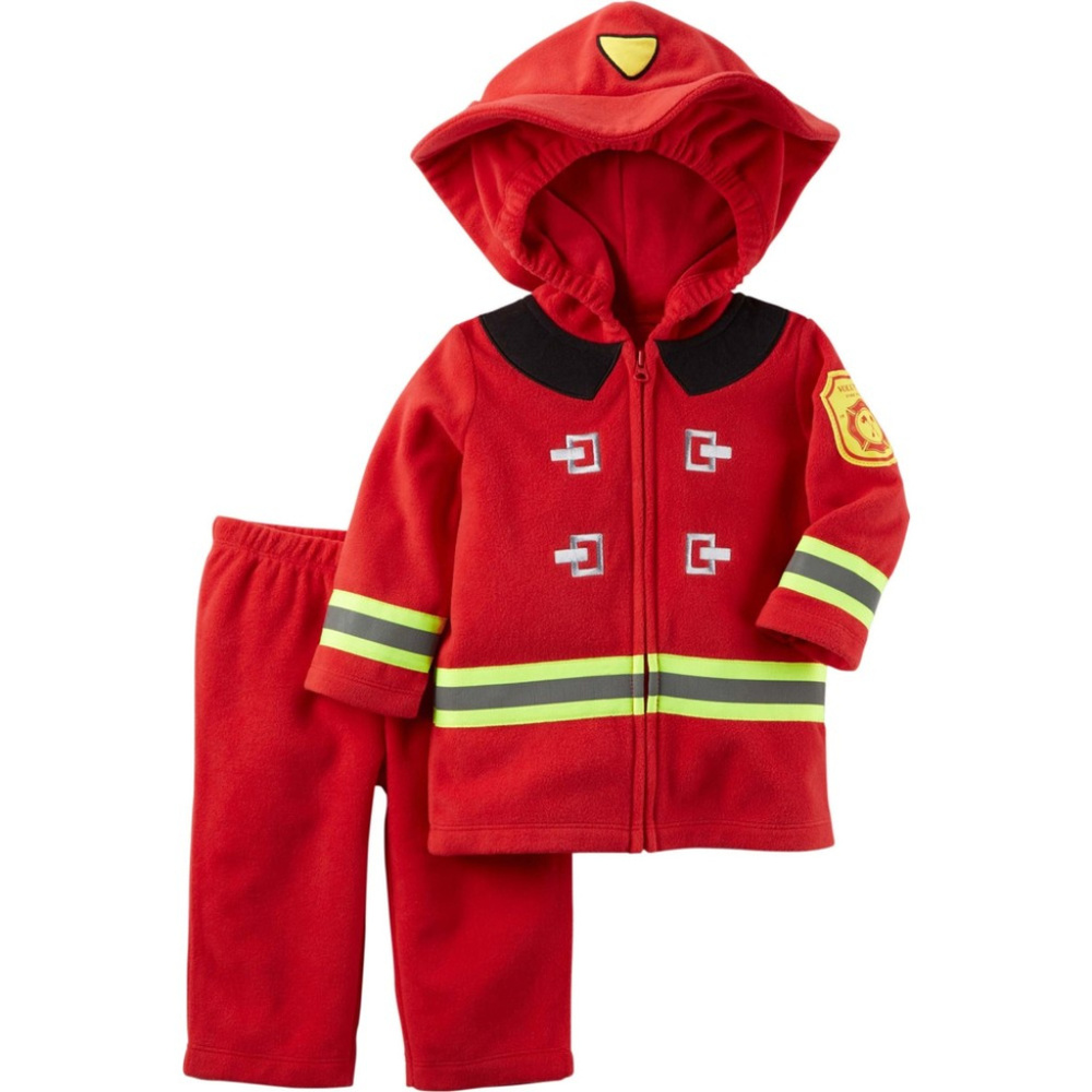 Carter’s 6-9 Months Baby Fleece Firefighter Costume Halloween